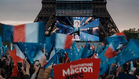 Emmanuelis Macronas laimėjo prezidento rinkimus
