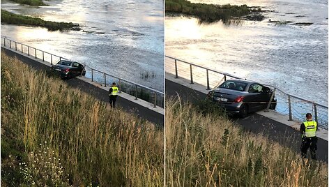 Nuo Nemuno vairuotoją i&scaron;gelbėjo atitvarai