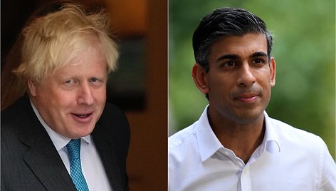 Borisas Johnsonas, Rishi Sunakas