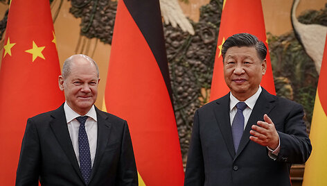 Olafas Scholzas, Xi Jinpingas