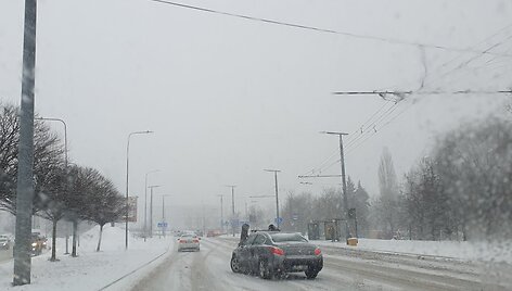 Vilniaus keliai kovo 10-ąją
