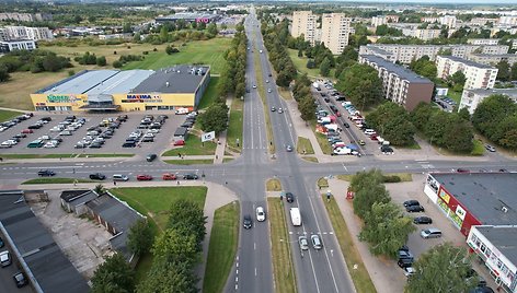 Klaipėdos-Projektuotojų-Dariaus ir Girėno gatvių sankryža