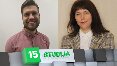 15min studijoje &ndash; Marijus Kontrimas ir Olga Celova