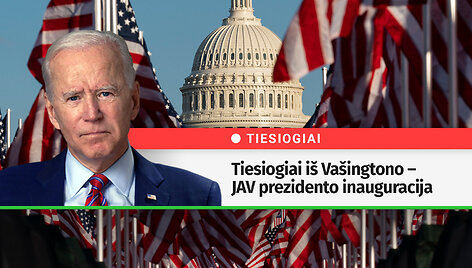 Tiesiogiai i&scaron; Va&scaron;ingtono &ndash;  JAV prezidento inauguracija
