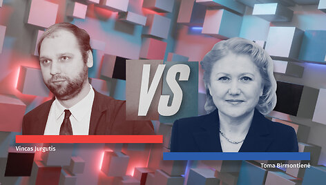 VS (Versus) Vincas Jurgutis Toma Birmontienė
