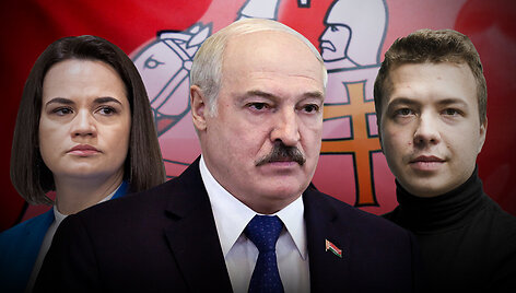 Sviatlana Cichanouskaja, Aleksandras Luka&scaron;enka, Romanas Protasevičius