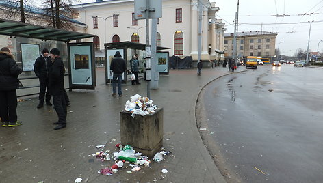 Atvykus į Vilnių...