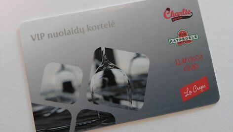 Vici VIP kortele