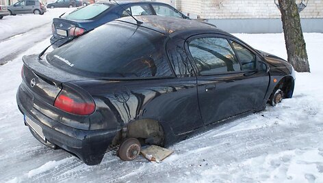 Opel Tigra be ratlankių