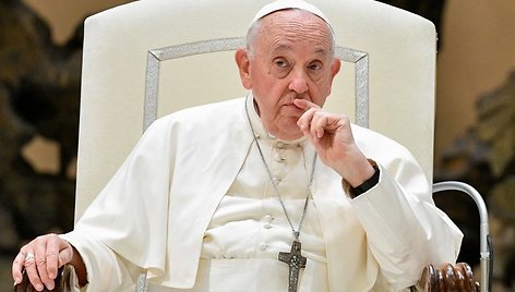 Po valties su migrantais katastrofos popiežius perspėja nelikti abejingiems