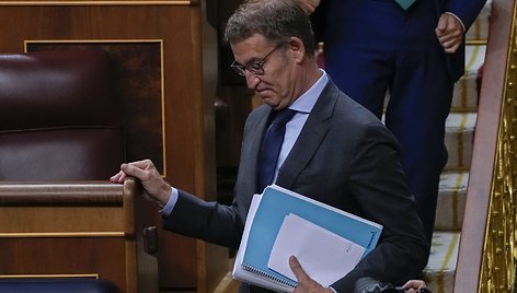 Ispanijos konservatorių lyderis antrą kartą siekia tapti ministru pirmininku