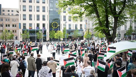 BNS nuotr. Palestiniečiai (asociatyvinė nuotr.)