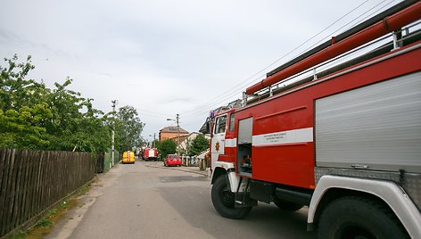 Erikas Ovčarenko/BNS nuotr. Gaisras (asociatyvinė nuotr.)