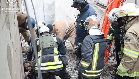 STATE EMERGENCY SERVICE OF UKRAI / via REUTERS