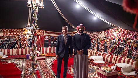 SAUDI ROYAL COURT / via REUTERS