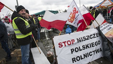 Lenkijos protestas dėl grūdų