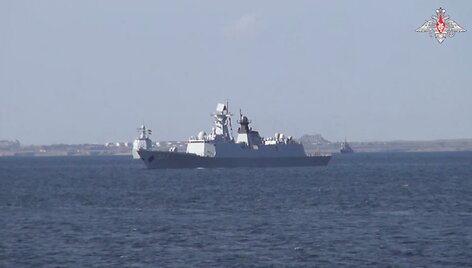RUSSIAN DEFENCE MINISTRY / via REUTERS