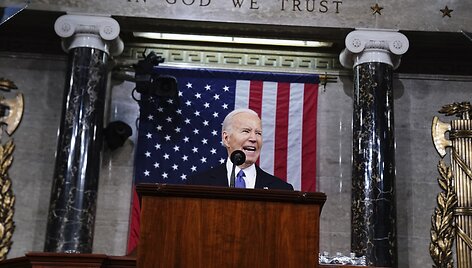 Joe Bideno metinė kalba Kongrese