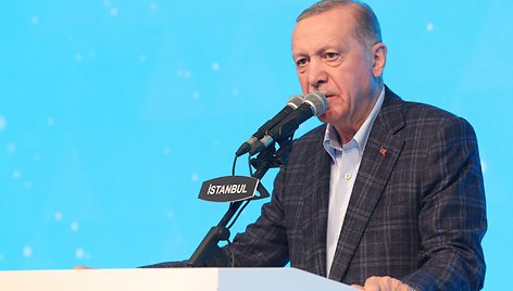 Turkijos prezidentas Recepas Tayyipas Erdoganas