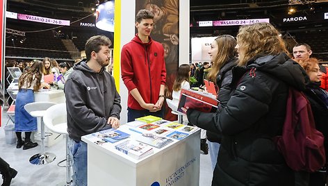 Teodoras Biliūnas/BNS nuotr. Aukštųjų mokyklų prisistatymas (asociatyvinė nuotr.)