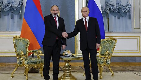 Rusija ir Armėnija yra kaimyninės &scaron;alys.