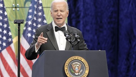 Biden yra dabartinis JAV prezidentas. / Mariam Zuhaib / AP