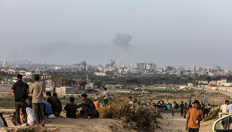 Izraelio-Palestiniečių konfliktas - Gazos miestas. / Abed Rahim Khatib / dpa/picture-alliance