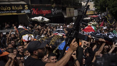 Izraelio ir palestiniečių konfliktas / Leo Correa / AP