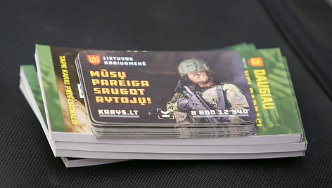 Pradeti sudarineti &scaron;auktiniu sara&scaron;ai / Julius Kalinskas/BNS nuotr.