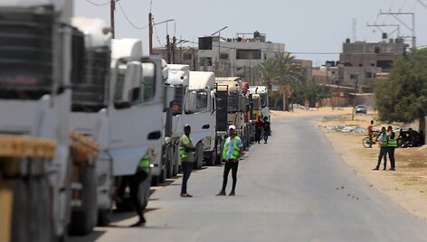 Kerem &Scaron;alomo perėja / Rizek Abdeljawad / ZUMAPRESS.com