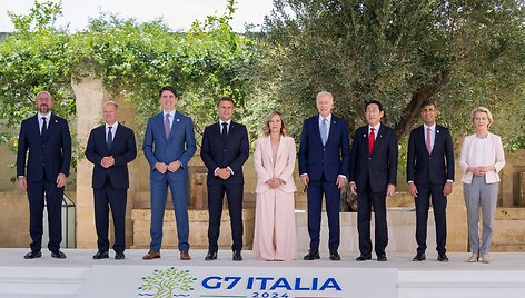 G7 auk&scaron;čiausio lygio susitikimas / Michael Kappeler / dpa/picture-alliance