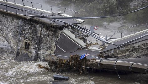 Šveicarijoje / Michael Buholzer / AP