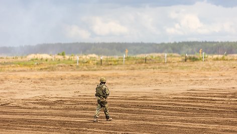 Generolo Silvestro Žukausko poligonas / Lukas Balandis/BNS nuotr.