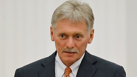 Kremliaus atstovas spaudai Dmitrijus Peskovas