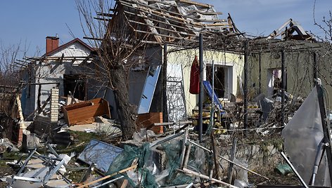 Rusijos dronų ir raketų smūgiai į Ukrainos miestus - 2024 m. kovo 23 d. / Andriy Andriyenko / ZUMAPRESS.com