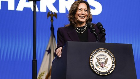 JAV viceprezidentė Kamala Harris