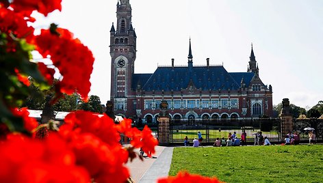 Tarptautinio Teisingumo Teismo pastatas Hagoje
 / Piroschka Van De Wouw / REUTERS