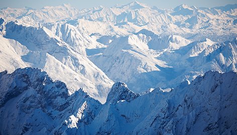 Zugspitze yra aukščiausias Vokietijos kalnas. / Matthias Balk / dpa/picture-alliance