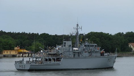 Priešmininis laivas „Skalvis“ (M53) / Antanas Brencius BFL/KAM nuotr.