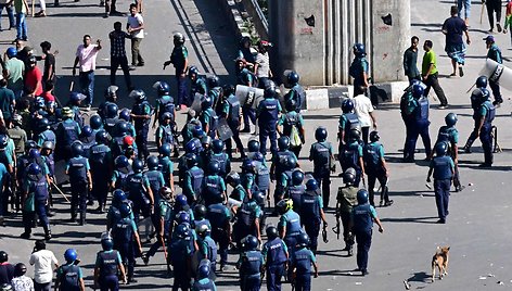 Naujasis Bangladešo policijos vadas žada ištirti nužudymus / MUNIR UZ ZAMAN / AFP