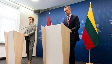 Baiba Braže / BNS nuotr.