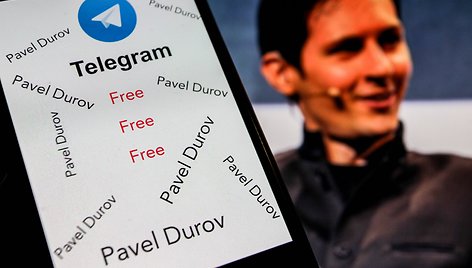 Telegram kūrėjo Pavelo Durovo atvejis Prancūzijoje. / Yassine Mahjoub/SIPA / Yassine Mahjoub/SIPA