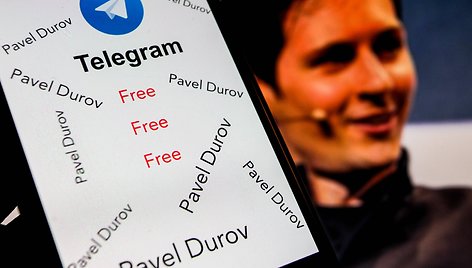 Telegram kūrėjo Pavelo Durovo atvejis Prancūzijoje. / Yassine Mahjoub/SIPA / Yassine Mahjoub/SIPA