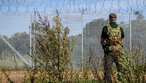 Lenkija pratęs pasienio buferinės zonos veikimą dar 90 dienų / GINTS IVUSKANS / AFP