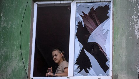 Per rusų smūgį Kryvyj Rihe žuvo trys žmonės / Andrii Gorb / REUTERS