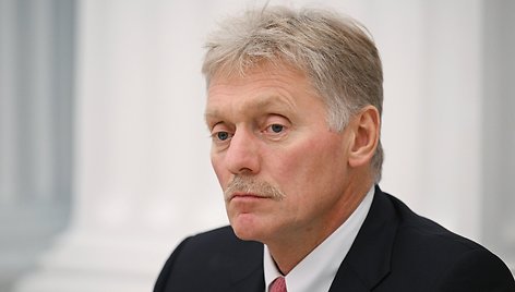 Dmitry Peskov dalyvauja Valstybės Tarybos susitikime. / IMAGO/Ramil Sitdikov / IMAGO/SNA