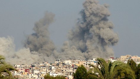 Izraelio kariuomenė patvirtino Libane nužudžiusi „Hamas“ lyderį / KAWNAT HAJU / AFP