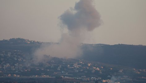 Hezbollah ir Izraelio kariuomenės sienų konfliktas. / Aziz Taher / REUTERS