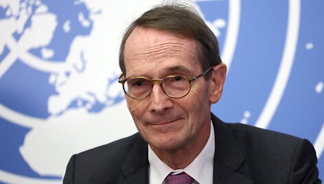 Nepriklausomos tarptautinės Ukrainos tyrimo komisijos konferencija Ženevoje. / Denis Balibouse / REUTERS