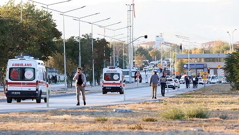 Išpuolis Ankaroje / ADEM ALTAN / AFP